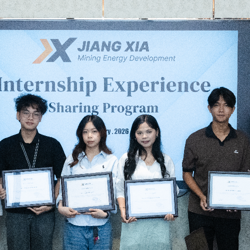 Internship Completion Ceremony and Work Experience Sharing Session